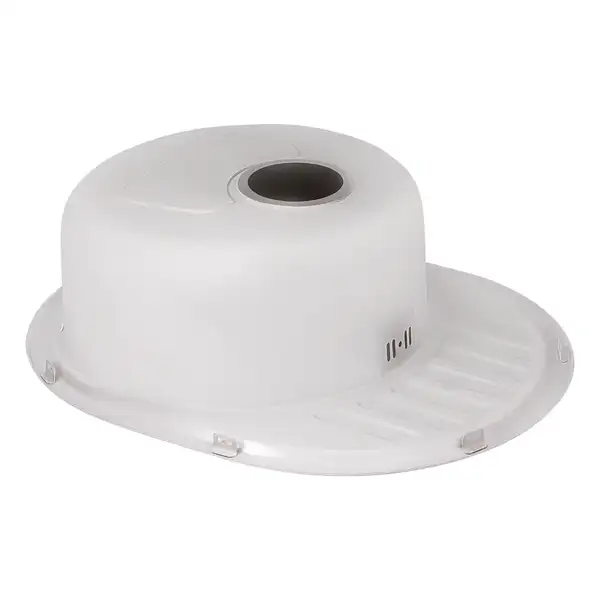 Кухонна мийка Qtap 5745 Micro Decor 0,8 мм (QT5745MICDEC08) (QT5745MICDEC08) фото 5 Aquada.com.ua