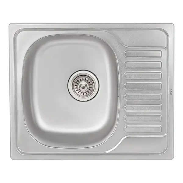 Кухонна мийка Qtap 5848 Micro Decor 0,8 мм (QT5848MICDEC08) (QT5848MICDEC08) фото 1 Aquada.com.ua