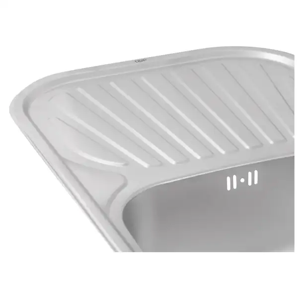 Кухонна мийка Qtap 7448 Micro Decor 0,8 мм (QT7448MICDEC08) (QT7448MICDEC08) фото 6 Aquada.com.ua