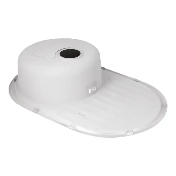 Кухонна мийка Qtap 7750 Micro Decor 0,8 мм (QT7750MICDEC08) (QT7750MICDEC08) фото 4 Aquada.com.ua