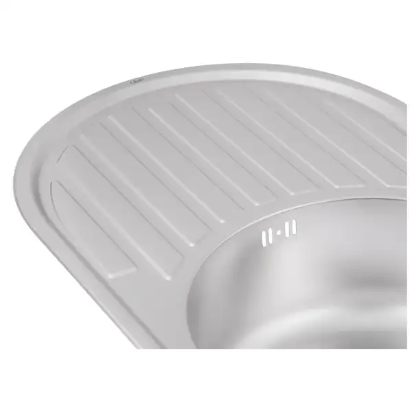 Кухонна мийка Qtap 7750 Micro Decor 0,8 мм (QT7750MICDEC08) (QT7750MICDEC08) фото 6 Aquada.com.ua
