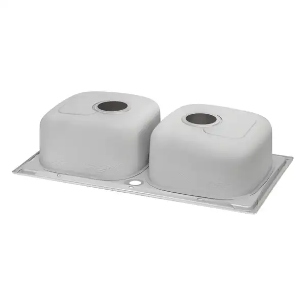 Кухонна мийка Qtap 7843-B Micro Decor 0,8 мм (QT7843BMICDEC08) (QT7843BMICDEC08) фото 5 Aquada.com.ua