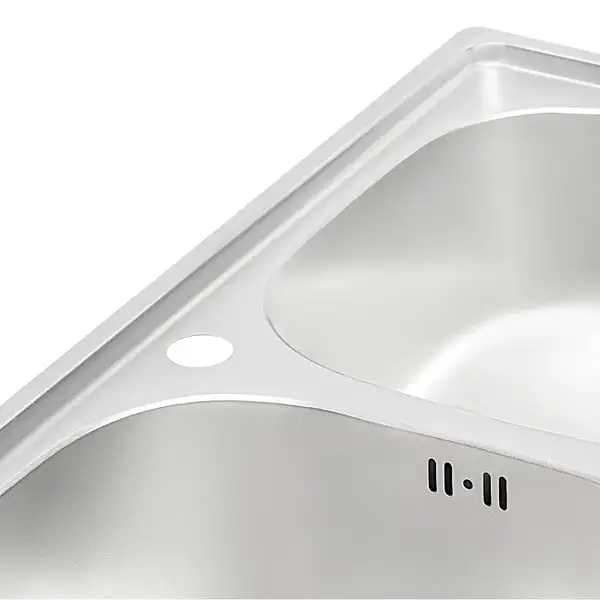 Кухонна мийка Qtap 7843-B Micro Decor 0,8 мм (QT7843BMICDEC08) (QT7843BMICDEC08) фото 6 Aquada.com.ua