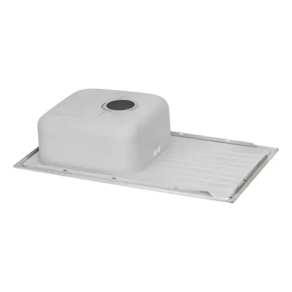 Кухонна мийка Qtap 7843 Micro Decor 0,8 мм (QT7843MICDEC08) (QT7843MICDEC08) фото 5 Aquada.com.ua