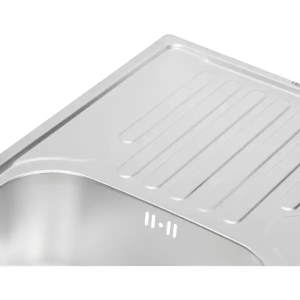Кухонна мийка Qtap 7843 Micro Decor 0,8 мм (QT7843MICDEC08) (QT7843MICDEC08) фото 6 Aquada.com.ua
