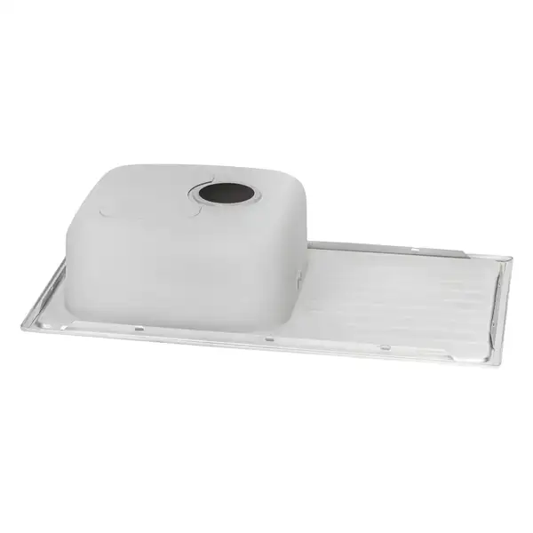 Кухонна мийка Qtap 7843 Satin 0,8 мм (QT7843SAT08) (QT7843SAT08) фото 5 Aquada.com.ua