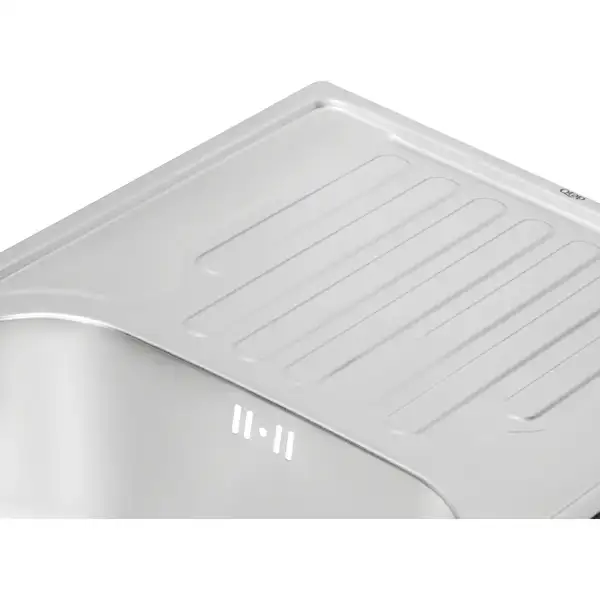 Кухонна мийка Qtap 7843 Satin 0,8 мм (QT7843SAT08) (QT7843SAT08) фото 6 Aquada.com.ua