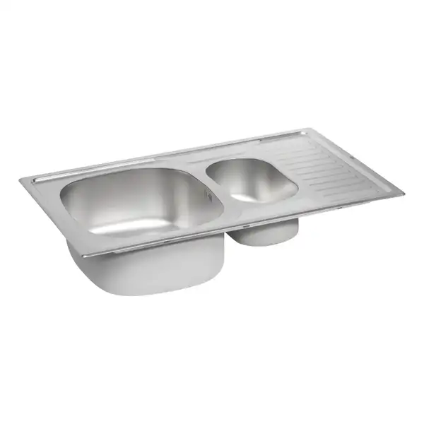 Кухонна мийка Qtap 7850-B Micro Decor 0,8 мм (QT7850BMICDEC08) (QT7850BMICDEC08) фото 4 Aquada.com.ua
