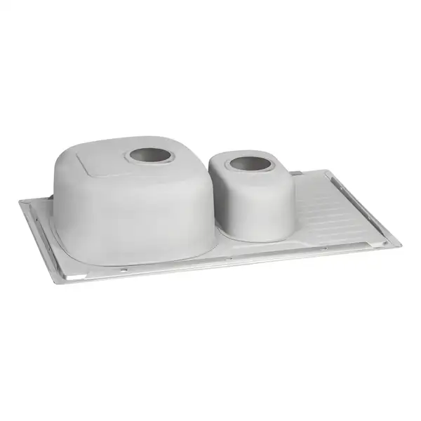 Кухонна мийка Qtap 7850-B Micro Decor 0,8 мм (QT7850BMICDEC08) (QT7850BMICDEC08) фото 5 Aquada.com.ua