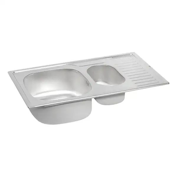 Кухонна мийка Qtap 7850-B Satin 0,8 мм (QT7850BSAT08) (QT7850BSAT08) фото 4 Aquada.com.ua