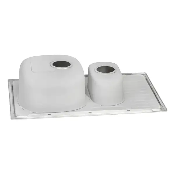 Кухонна мийка Qtap 7850-B Satin 0,8 мм (QT7850BSAT08) (QT7850BSAT08) фото 5 Aquada.com.ua