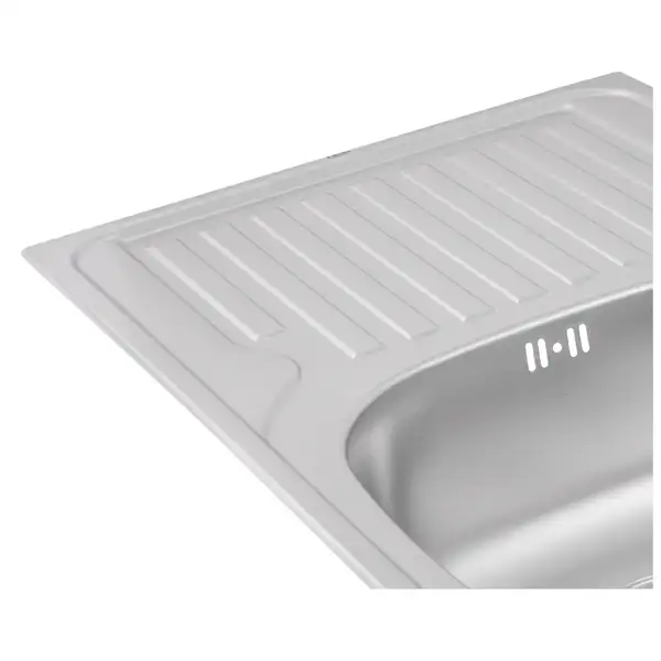 Кухонна мийка Qtap 7850 Micro Decor 0,8 мм (QT7850MICDEC08) (QT7850MICDEC08) фото 6 Aquada.com.ua
