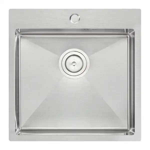 Кухонна мийка Qtap D5050 Satin 2.7/1.0 мм (QTD505010) (QTD505010) фото 1 Aquada.com.ua