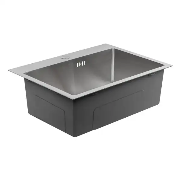 Кухонна мийка Qtap D5843 Satin 2.7/1.0 мм (QTD584310) (QTD584310) фото 4 Aquada.com.ua