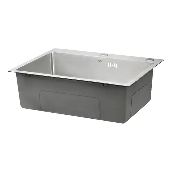 Набір 4 в 1 Qtap кухонна мийка D6045 Satin + змішувач + сушарка + дозатор для миючого засобу (QTD6045SET) фото 13 Aquada.com.ua