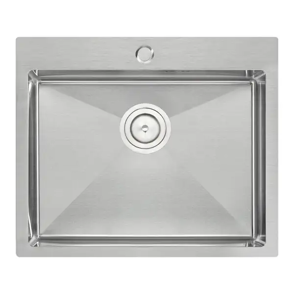 Кухонна мийка Qtap D6050 Satin 2.7/1.0 мм (QTD605010) (QTD605010) фото 1 Aquada.com.ua