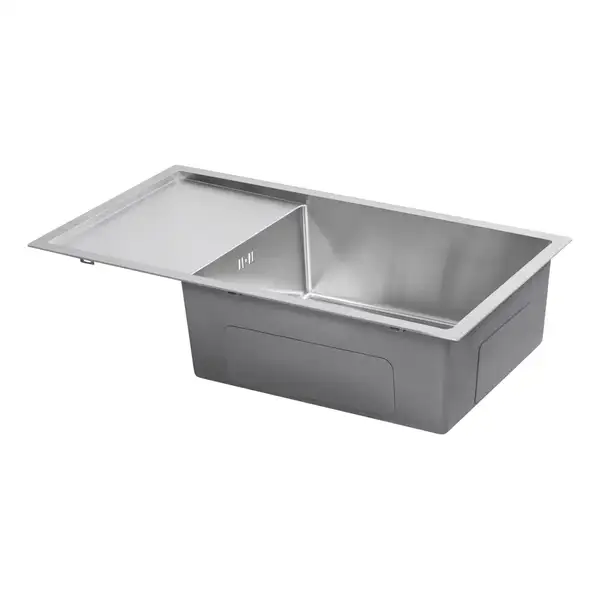 Кухонна мийка Qtap D7844 Satin 3.0/1.2 мм (QTD784412) (QTD784412) фото 4 Aquada.com.ua