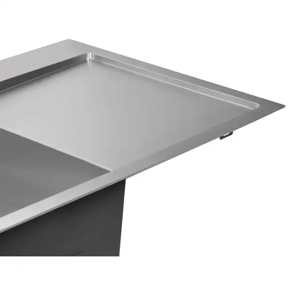 Набір 3 в 1 Qtap кухонна мийка DK6845L 3.0/1.2 мм Satin + сушарка + дозатор для миючого засобу (QTDK6845LSET3012) фото 6 Aquada.com.ua