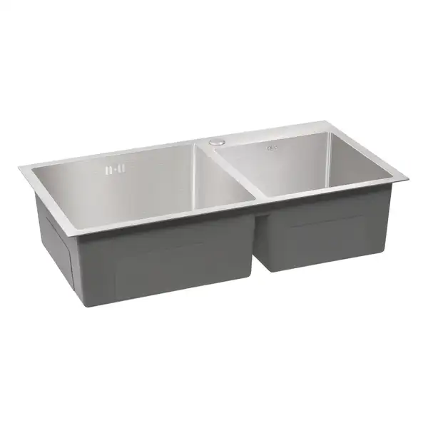 Кухонна мийка Qtap S7843 Satin 2.7/1.0 мм (QTS784310) (QTS784310) фото 4 Aquada.com.ua