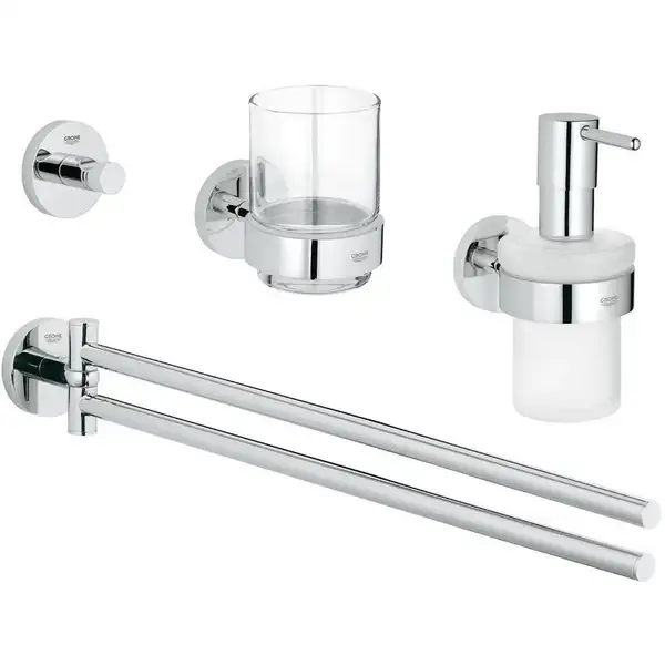 Набір аксесуарів 4 в 1 Grohe Essentials New (40846001)