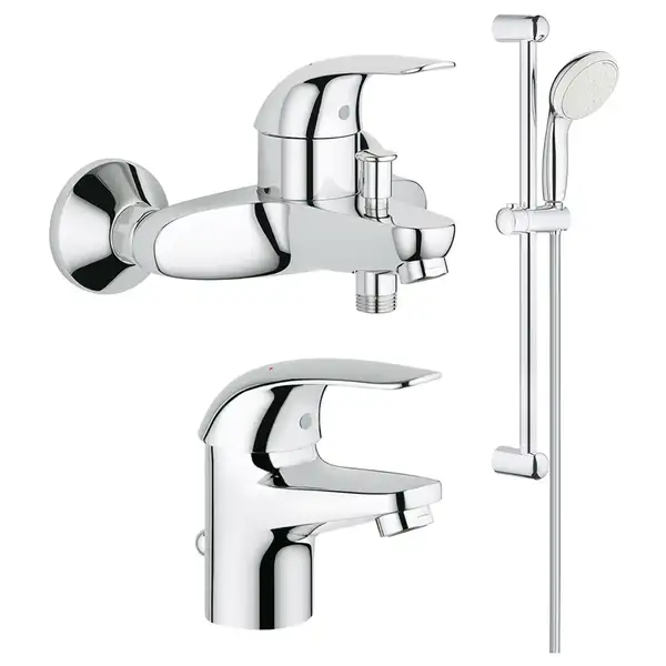 Набір змішувачів Grohe Euroeco для ванної (123226S)