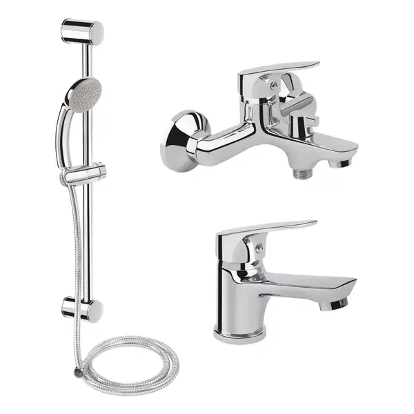 Набір змішувачів Qtap Set CRM 35-111 (QTSETCRM35111) фото 1 Aquada.com.ua
