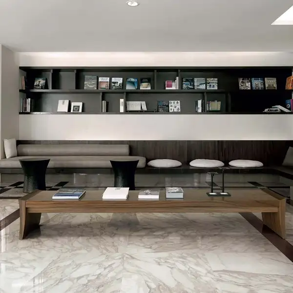 Керамогранит REX CERAMICHE REX MAGNUM I Bianchi Calacatta Lucido 160X160 (744201) фото 2 Aquada.com.ua