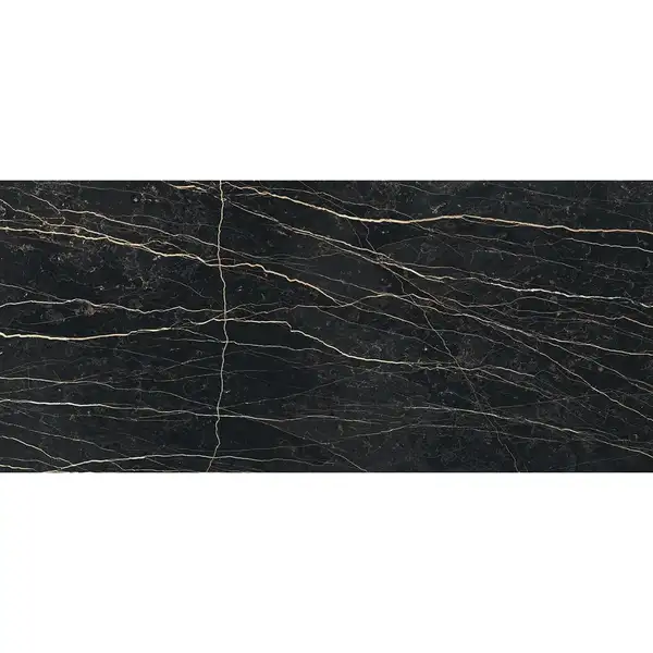 Керамогранит Rex Ceramiche Prexious Thunder night 60 х 120 см Glossy, 6 мм (756405) фото 1 Aquada.com.ua
