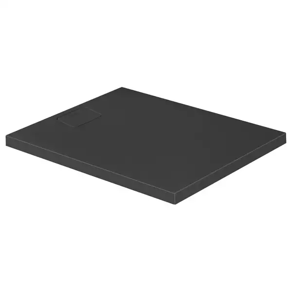 Душевой поддон 100 х 80 х 5 см Duravit Stonetto, антрацит (720147680000000) фото 1 Aquada.com.ua