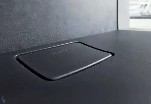 Душевой поддон 100 х 80 х 5 см Duravit Stonetto, антрацит (720147680000000) фото 4 Aquada.com.ua