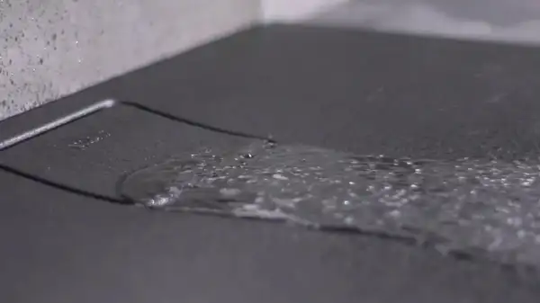 Душевой поддон 100 х 80 х 5 см Duravit Stonetto, антрацит (720147680000000) фото 5 Aquada.com.ua
