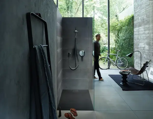 Душевой поддон 140 х 90 х 5 см Duravit Stonetto, антрацит (720150680000000) фото 2 Aquada.com.ua