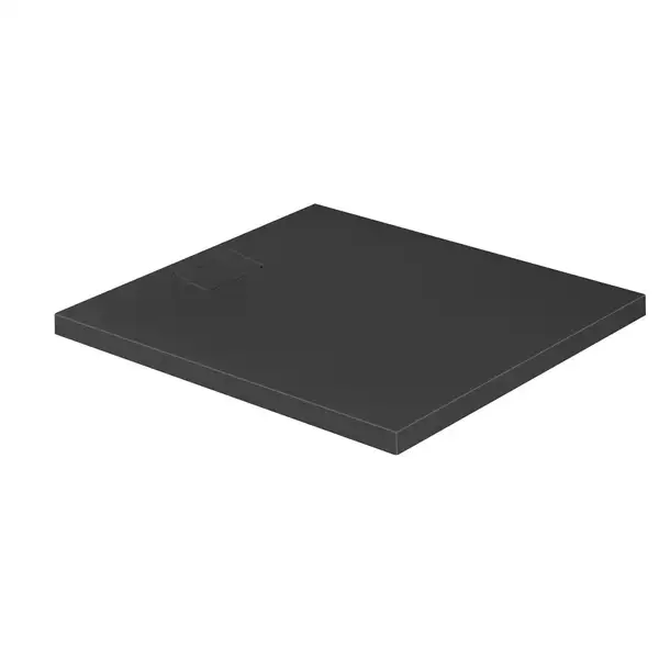 Душевой поддон 100 х 90 х 5 см Duravit Stonetto, антрацит (720166680000000) фото 1 Aquada.com.ua