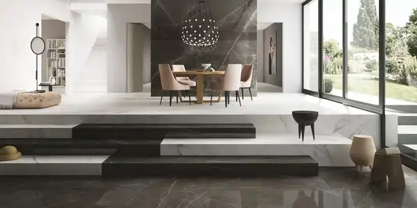 Плитка напольная Fiandre Marmi Maximum Pietra Grey 150 х 150 см Lucidato (MML3261515) фото 5 Aquada.com.ua
