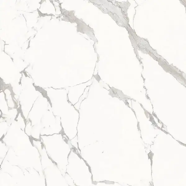 Плитка напольная Fiandre Marmi Maximum Calacatta Light 150 х 150 см Lucidato (MML4061515) фото 3 Aquada.com.ua