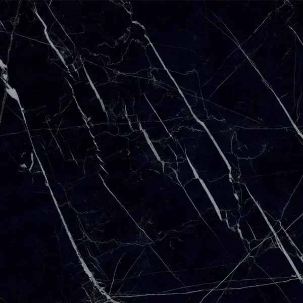 Плитка напольная Fiandre Marmi Maximum Dark Marquina 75 х 75 см Lucidato (MML50677) фото 1 Aquada.com.ua