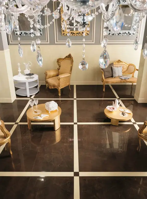 Керамическая плитка Mirage Jewels, Emperador Selected 60х60 NAT, матовая (JW 05 NAT 60x60) фото 2 Aquada.com.ua