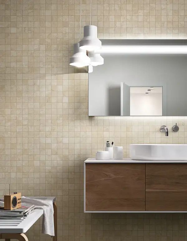 Керамическая плитка Mirage Na.Me, Bone Travertine 60x60 NAT, матовая (NE 11 NAT 60x60) фото 2 Aquada.com.ua