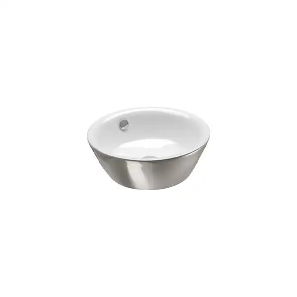 Раковина накладная на столешницу Catalano Gold & Silver Ø 42 см (142VLNBA) фото 1 Aquada.com.ua Раковина накладная на столешницу Catalano Gold & Silver Ø 42 см (142VLNBA) фото 1 Aquada.com.ua