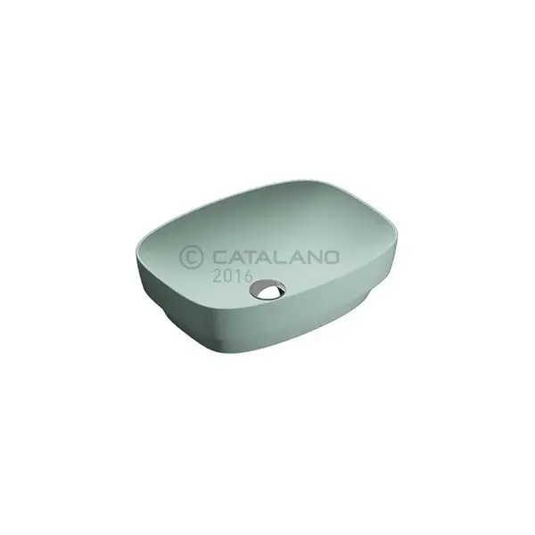 Раковина накладная на столешницу Catalano Green Lux / Colori 50 х 38 см, зелёный матовый (150AGRLXVS) фото 1 Aquada.com.ua Раковина накладная на столешницу Catalano Green Lux / Colori 50 х 38 см, зелёный матовый (150AGRLXVS) фото 1 Aquada.com.ua