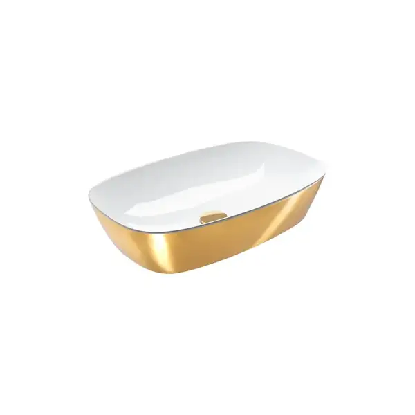 Раковина накладная на столешницу Catalano Gold & Silver 60 х 40 см (160APGRLXBO) фото 1 Aquada.com.ua Раковина накладная на столешницу Catalano Gold & Silver 60 х 40 см (160APGRLXBO) фото 1 Aquada.com.ua