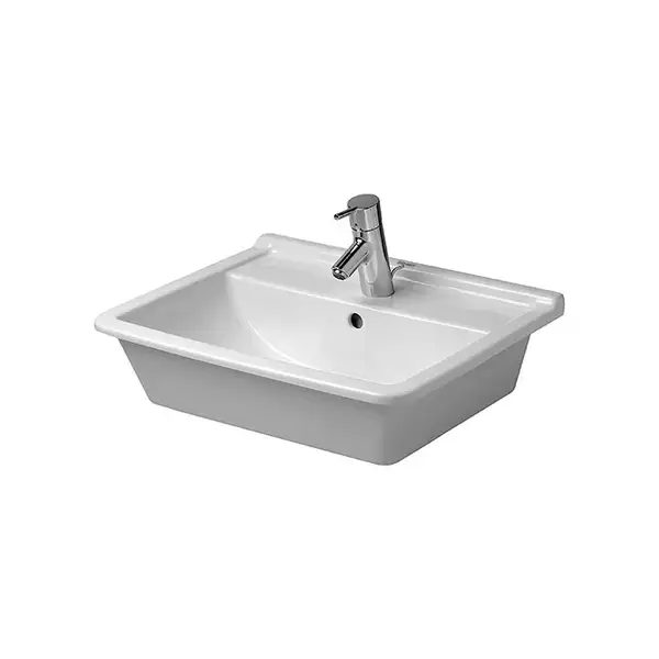 Встраиваемая раковина Duravit Starck 3 560 х 465 мм (0302560000) фото 1 Aquada.com.ua Встраиваемая раковина Duravit Starck 3 560 х 465 мм (0302560000) фото 1 Aquada.com.ua