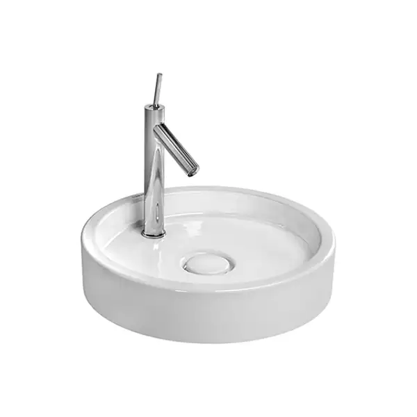 Раковина Duravit Starck 1 d=470 мм (шлифованный вариант) (0386470027) фото 1 Aquada.com.ua