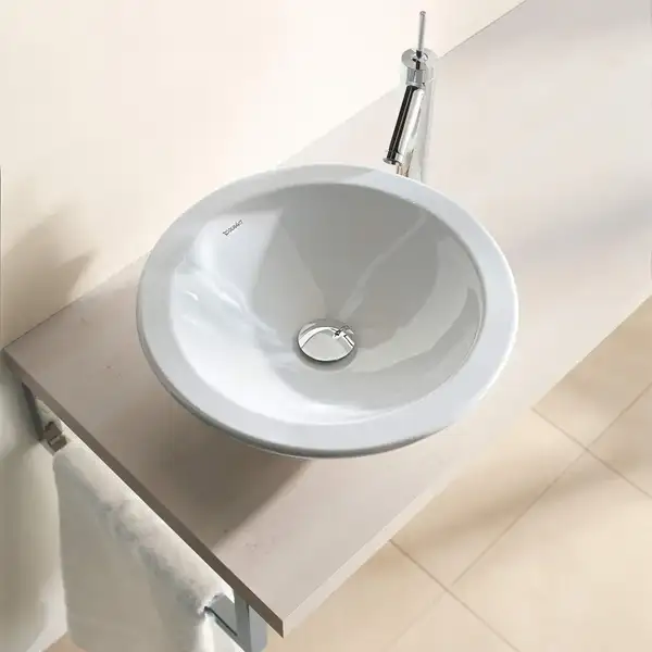 Раковина накладная на столешницу Duravit Bagnella Ø 48 см (0451480000) фото 2 Aquada.com.ua