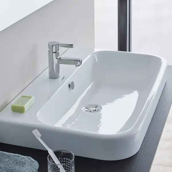 Раковина Duravit Happy D.2 120х50,5 см (с 1 отв. под смеситель) (2318120000) фото 2 Aquada.com.ua Раковина Duravit Happy D.2 120х50,5 см (с 1 отв. под смеситель) (2318120000) фото 2 Aquada.com.ua