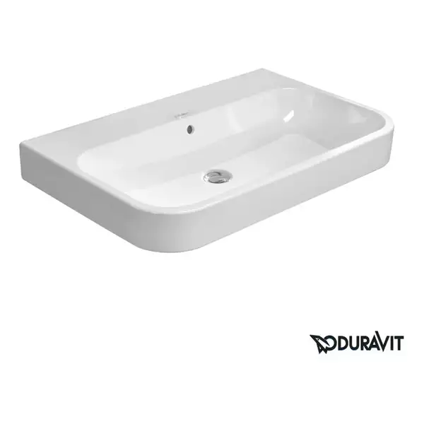 Раковина Duravit Happy D.2 65х50,5 см (без отв. под смеситель) (2318650060) фото 1 Aquada.com.ua