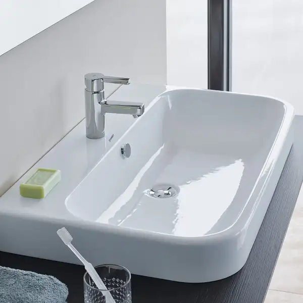 Раковина Duravit Happy D.2 65х50,5 см (без отв. под смеситель) (2318650060) фото 2 Aquada.com.ua