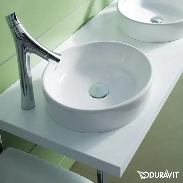 Раковина накладная на столешницу Duravit Starck 2 43,5х39,5 см (2321440000) фото 3 Aquada.com.ua Раковина накладная на столешницу Duravit Starck 2 43,5х39,5 см (2321440000) фото 3 Aquada.com.ua