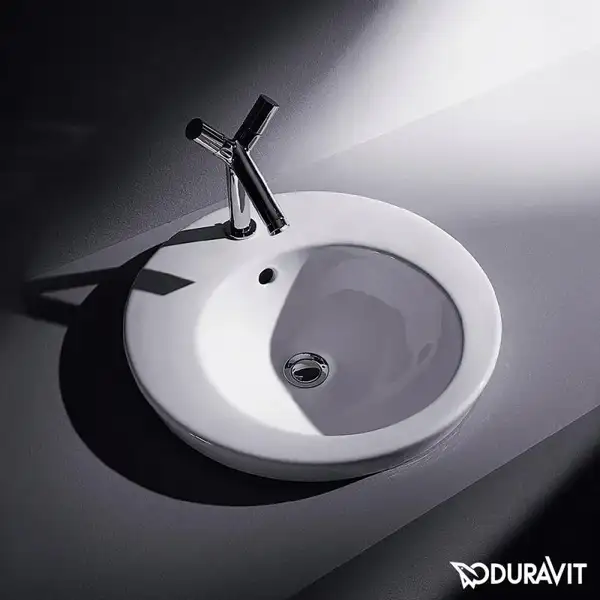 Раковина встраиваемая в столешницу Duravit Starck 2 Ø 480 мм (2327480000) фото 3 Aquada.com.ua