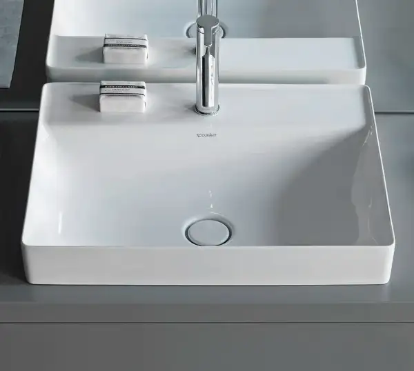 Раковина накладная на столешницу Duravit DuraSquare 60 х 34,5 см (2355600000) фото 2 Aquada.com.ua